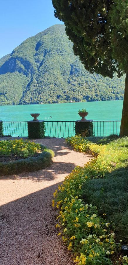 Lugano Lake, Nido Del Cigno Oria  Kültér fotó